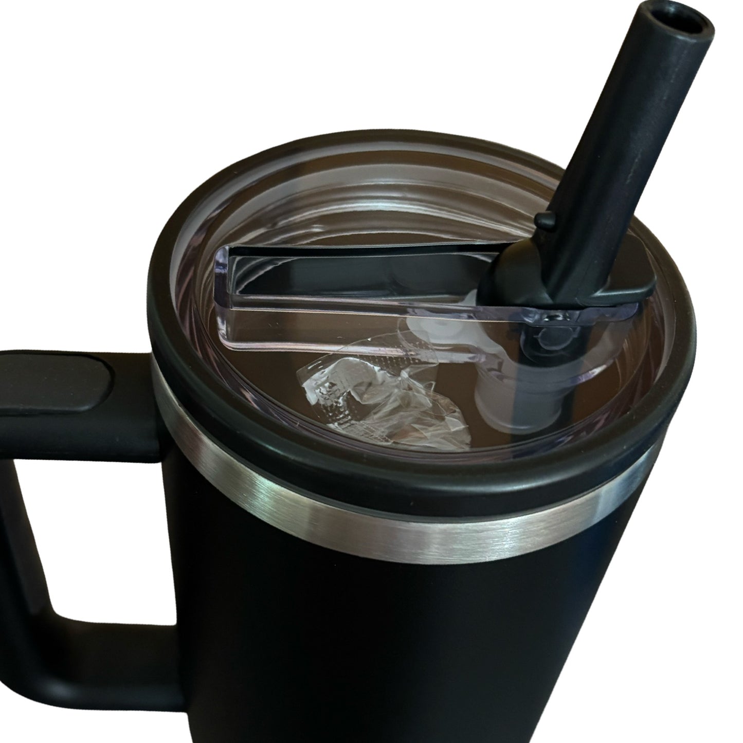 NASHRAN 40oz Tumbler with Handle & Straw – Vacuum Insulated Stainless Steel Travel Mug